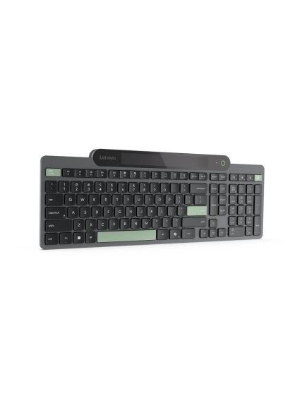 Lenovo Self-Charging Bluetooth Keyboard | Keyboard | Bluetooth | US Euro | Black 4 Lenovo Self-Charging Bluetooth Keyboard | Keyboard | Bluetooth | US Euro | Black 4