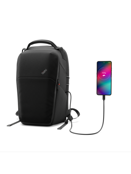 Lenovo ThinkPad 16" Click-Go Backpack, Aura Edition | Fits up to size 16 " | Backpack | Black/Dark Grey 4 Lenovo ThinkPad 16" Click-Go Backpack, Aura Edition | Fits up to size 16 " | Backpack | Black/Dark Grey 4