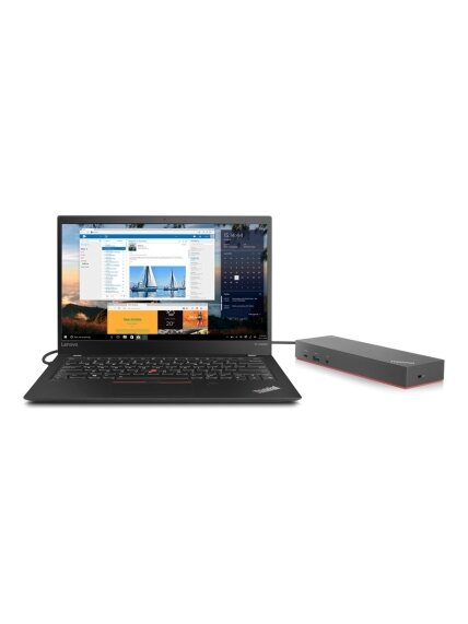 Lenovo | ThinkPad Hybrid USB-C with USB-A Dock, max 2 displays, | 40AF0135EU | USB-C Dock | Ethernet LAN (RJ-45) ports 1 | DisplayPorts quantity 2 | USB 3.0 (3.1 Gen 1) Type-C ports quantity 1 x USB-C (Gen 2, 5V / 3A power) | USB 3.0 (3.1 Gen 1) ports qu 4 Lenovo | ThinkPad Hybrid USB-C with USB-A Dock, max 2 displays, | 40AF0135EU | USB-C Dock | Ethernet LAN (RJ-45) ports 1 | DisplayPorts quantity 2 | USB 3.0 (3.1 Gen 1) Type-C ports quantity 1 x USB-C (Gen 2, 5V / 3A power) | USB 3.0 (3.1 Gen 1) ports qu 4