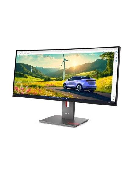 Lenovo | ThinkVision | P34WD-40 | 34 " | IPS | 21:9 | 120 Hz | 4 ms | 3440x1440 pixels | 350 cd/m² | HDMI ports quantity 1 | Eclipse black | Warranty 36 month(s) 1