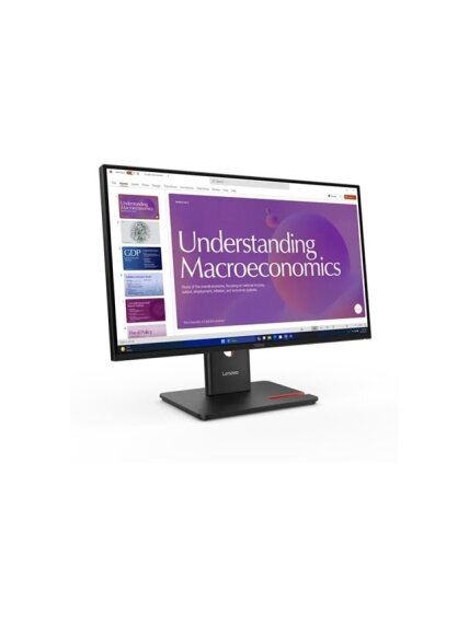 Lenovo | ThinkVision T24D-40 | 23.8 " | IPS | 16:9 | 120 Hz | 4 ms | 1920 x 1080 pixels | 250 cd/m² | HDMI ports quantity 1 | Eclipse Black | Warranty 36 month(s) 2