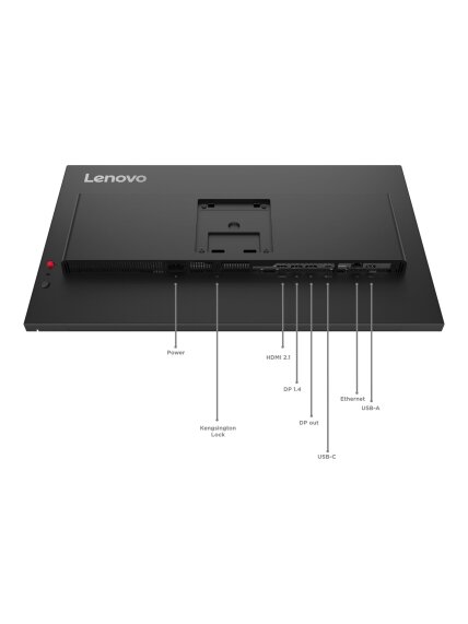 Lenovo | ThinkVision | T27QD-40 | 27 " | IPS | 16:9 | 120 Hz | 4 ms | 2560 x 1440 pixels | 350 cd/m² | HDMI ports quantity 1 | Eclipse black | Warranty 36 month(s) 10