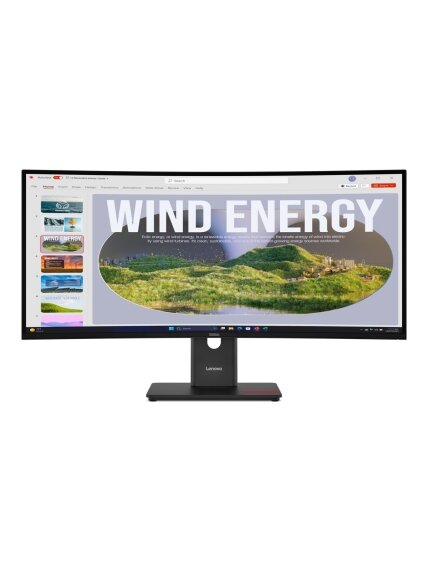 Lenovo | ThinkVision | T34WD-40 | 34 " | VA | 21:9 | 120 Hz | 4 ms | 3440 x 1440 pixels | 300 cd/m² | HDMI ports quantity 1 | Eclipse black | Warranty 36 month(s) Lenovo | ThinkVision | T34WD-40 | 34 " | VA | 21:9 | 120 Hz | 4 ms | 3440 x 1440 pixels | 300 cd/m² | HDMI ports quantity 1 | Eclipse black | Warranty 36 month(s)