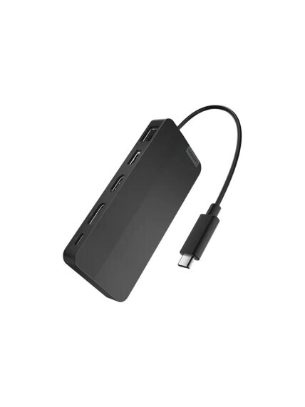 Lenovo | USB-C Dual Display Travel Dock with Adapter | 40B90100EU | Ethernet LAN (RJ-45) ports 1 | DisplayPorts quantity 1 | USB 3.0 (3.1 Gen 1) ports quantity 1 x USB-A 10 Gbps, 2 x USB-C 10 Gbps | HDMI ports quantity 1 | 65 W | Warranty 36 month(s) 4