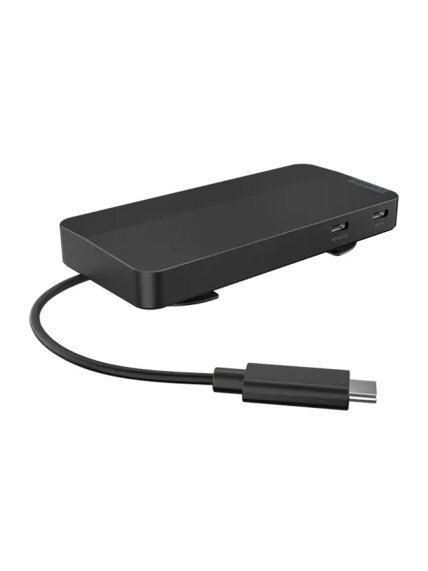 Lenovo | USB-C Dual Display Travel Dock w/o Adapter | 40B90000WW | Ethernet LAN (RJ-45) ports 1 | USB 3.0 (3.1 Gen 1) ports quantity 1 x USB-A 10 Gbps, 2 x USB-C 10 Gbps | HDMI ports quantity 1 | 65 W | Warranty 36 month(s) 3