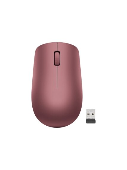 Lenovo | Wireless Mouse | 530 | Wireless | Wireless mouse | 2.4 GHz Wireless via Nano USB | Cherry Red