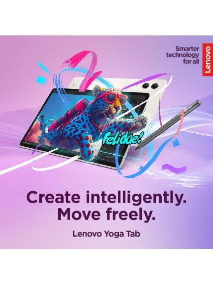 Lenovo Yoga Tab Wi-Fi (w/o power adapter) | ZAG60208SE | 11.1 " | Seashell | LTPS | 3200 x 2000 pixels | Qualcomm | Snapdragon 8 Gen 3 Mobile Platform | 12 GB | Soldered LPDDR5x | 256 GB | Wi-Fi | Front camera | 13 MP | Rear camera | 13+2 MP | Bluetooth | 27 Lenovo Yoga Tab Wi-Fi (w/o power adapter) | ZAG60208SE | 11.1 " | Seashell | LTPS | 3200 x 2000 pixels | Qualcomm | Snapdragon 8 Gen 3 Mobile Platform | 12 GB | Soldered LPDDR5x | 256 GB | Wi-Fi | Front camera | 13 MP | Rear camera | 13+2 MP | Bluetooth | 27