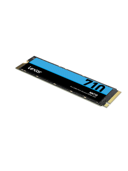 Lexar | M.2 NVMe SSD | NM710 | 500 GB | SSD form factor M.2 2280 | Solid-state drive interface PCIe Gen4x4 | Read speed 5000 MB/s | Write speed 2600 MB/s 3