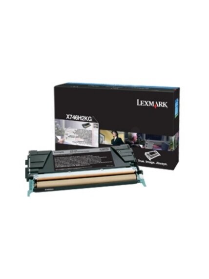 Lexmark X746H3KG | X746, X748 Black High Yield Corporate Cartridge | Cartridge | Black 1 Lexmark X746H3KG | X746, X748 Black High Yield Corporate Cartridge | Cartridge | Black 1