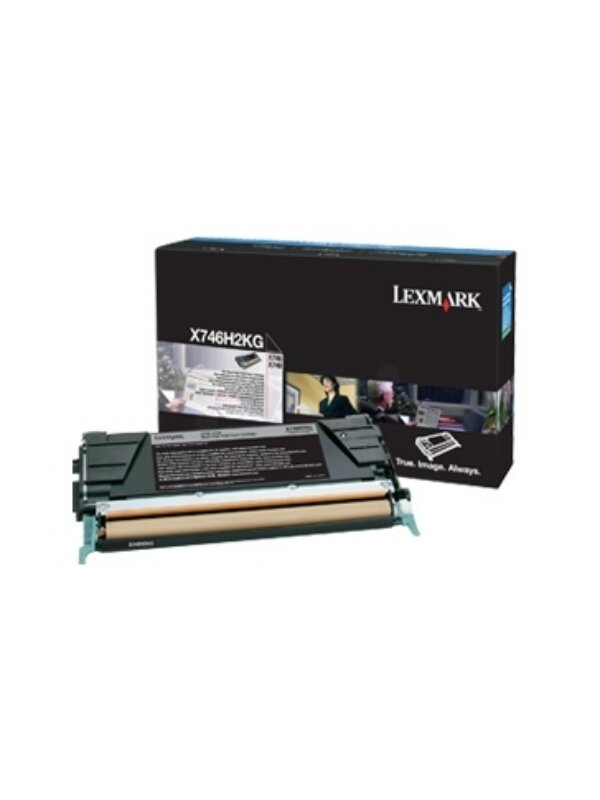 Lexmark X746H3KG | X746, X748 Black High Yield Corporate Cartridge | Cartridge | Black 1 Lexmark X746H3KG | X746, X748 Black High Yield Corporate Cartridge | Cartridge | Black 1