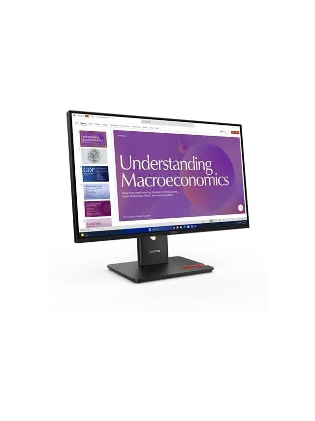 Lenovo | ThinkVision T24D-40 | 23.8 " | IPS | 16:9 | 120 Hz | 4 ms | 1920 x 1080 pixels | 250 cd/m² | HDMI ports quantity 1 | Eclipse Black | Warranty 36 month(s) 2