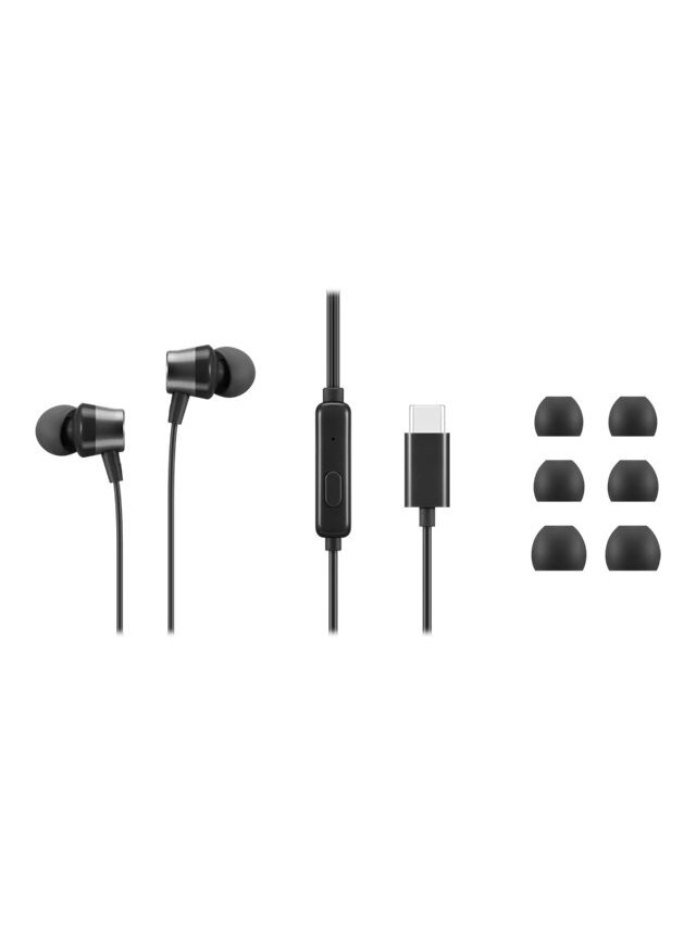 Lenovo | USB-C Wired In-Ear Headphones (with inline control) | 4XD1J77351 Lenovo | USB-C Wired In-Ear Headphones (with inline control) | 4XD1J77351
