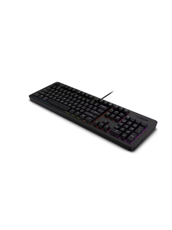 Lenovo Gaming Keyboard | Legion K310 RGB | Keyboard | Wired | US English | Membrane | Black 3