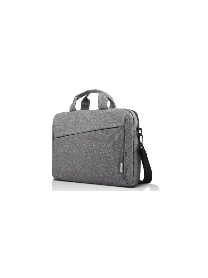 Lenovo | 15.6-inch Laptop Casual Toploader T210 Grey | Essential | Messenger-Briefcase | Grey | Shoulder strap 1