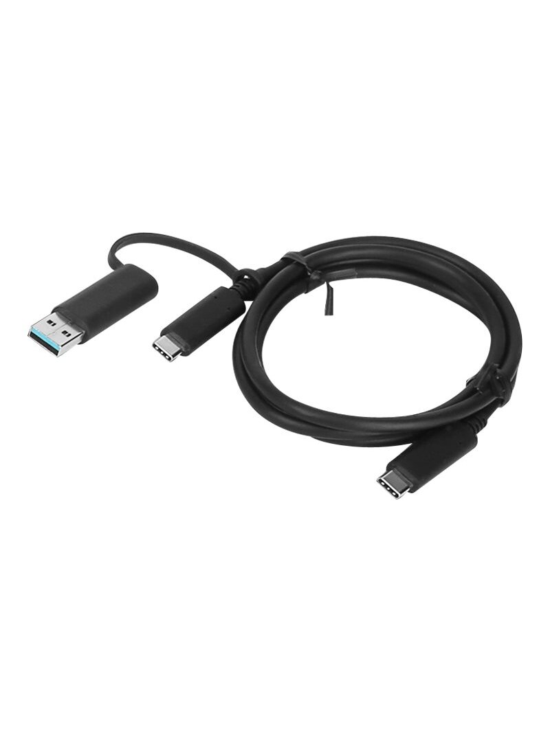 Lenovo | 1m, Hybrid USB-C with USB-A Cable Lenovo | 1m, Hybrid USB-C with USB-A Cable