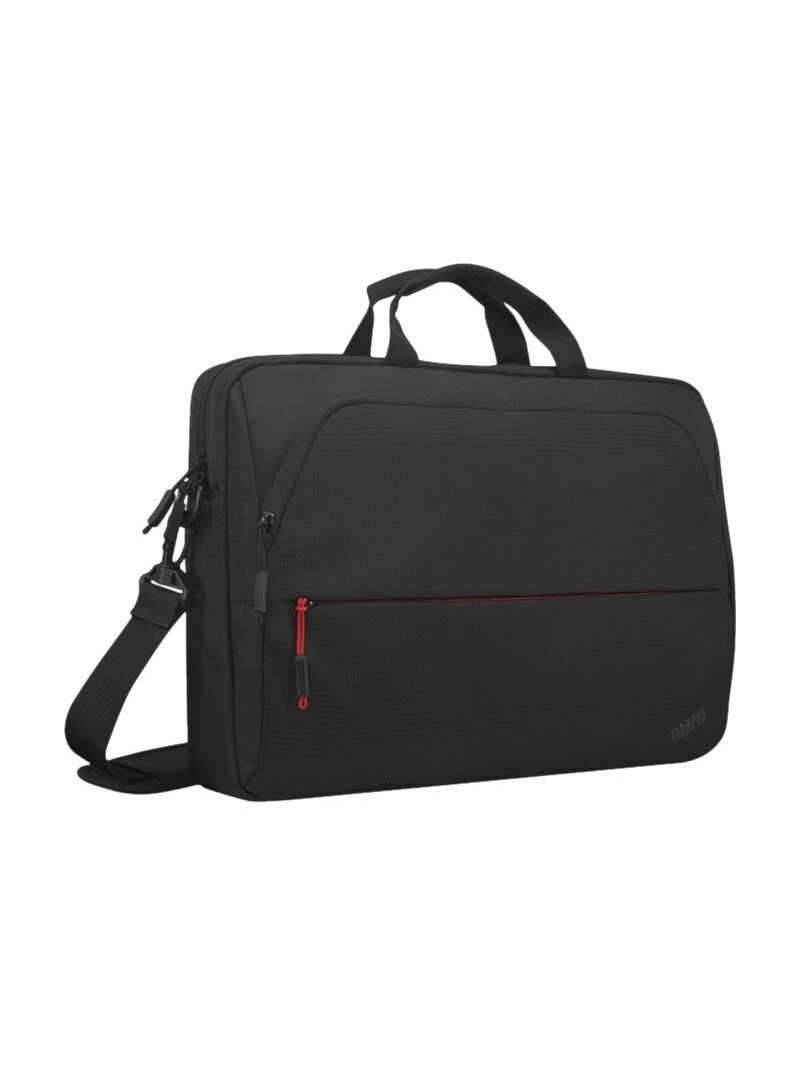 Lenovo | ThinkPad Essential 15.6" Topload (Sustainable & Eco-friendly, made with recycled PET: Total 7.5% Exterior: 24%) | Essential | Fits up to size 16 " | Topload | Black | Shoulder strap 3 Lenovo | ThinkPad Essential 15.6" Topload (Sustainable & Eco-friendly, made with recycled PET: Total 7.5% Exterior: 24%) | Essential | Fits up to size 16 " | Topload | Black | Shoulder strap 3