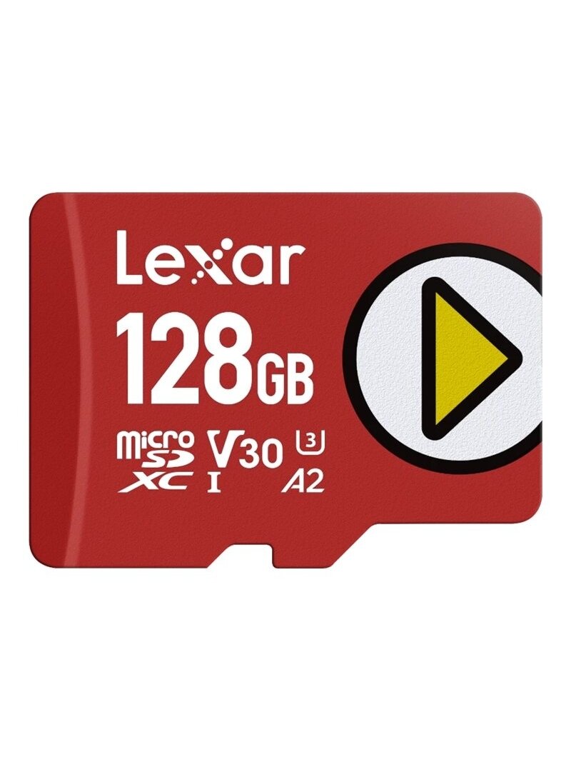 Lexar PLAY | 128 GB | microSDXC | Flash memory class 10