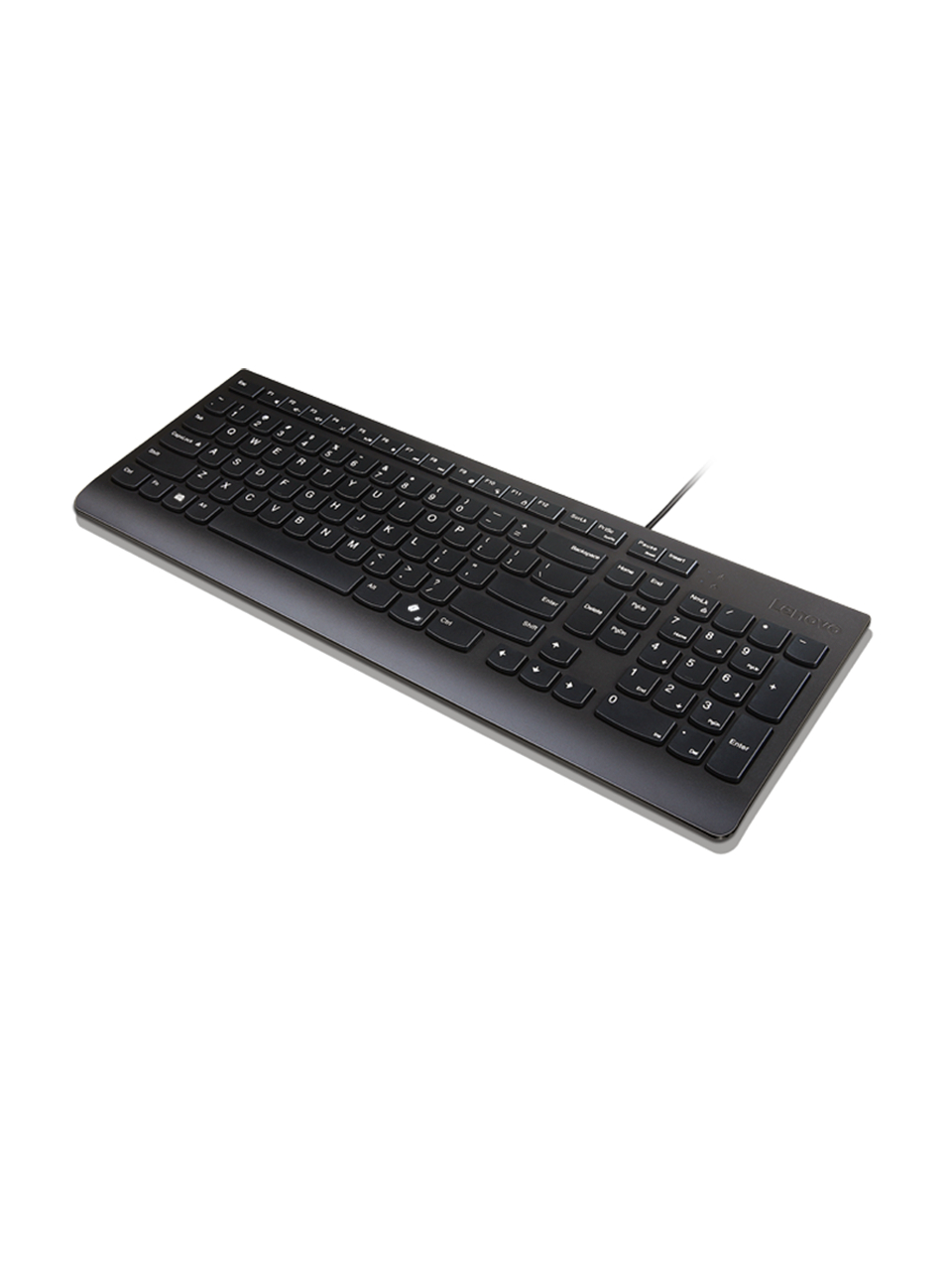 Lenovo Essential | Keyboard | Wired | Nordic | Black Lenovo Essential | Keyboard | Wired | Nordic | Black