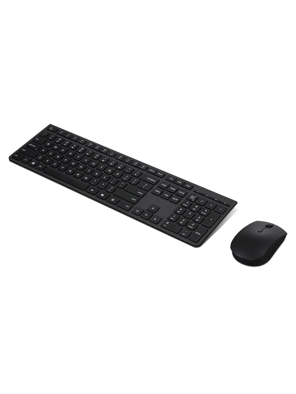 Lenovo Professional Wireless Rechargeable Combo Keyboard and Mouse | Keyboard and Mouse Set | Wireless | Mouse included | Bluetooth | US English | Rechargeable professional | Grey 2