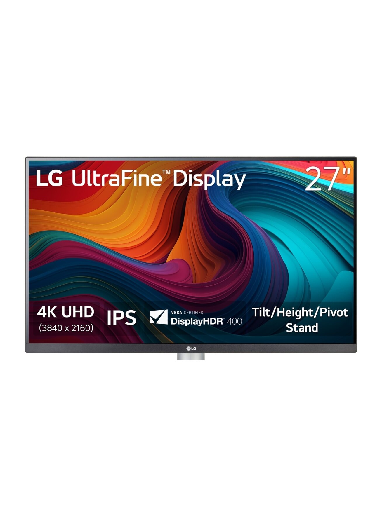 LG | 27UP650K-W | 27 " | IPS | UHD | 16:9 | 60 Hz | 5 ms | 3840 x 2160 pixels | 400 cd/m² | HDMI ports quantity 2