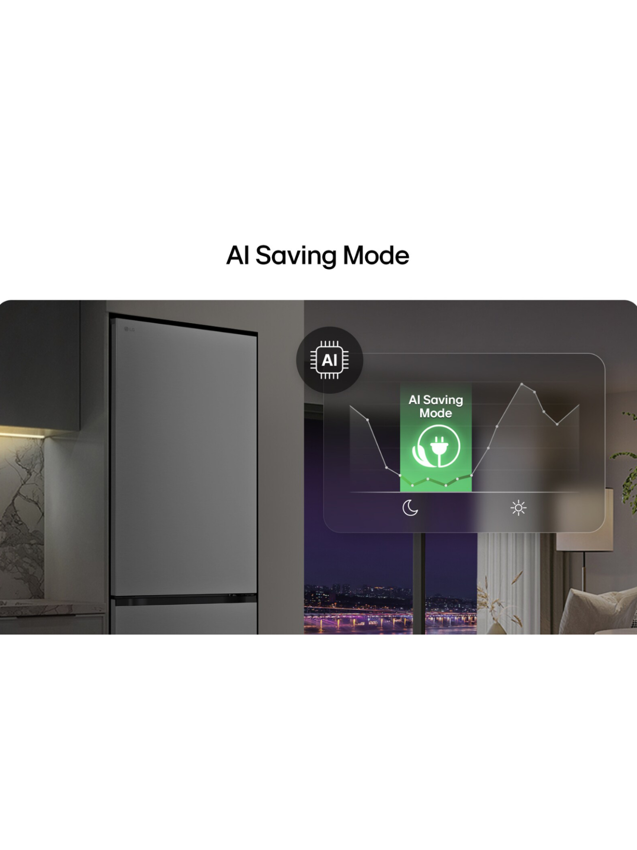LG Refrigerator | GBBW726CPY | Energy efficiency class C | Free standing | Combi | Height 203 cm | Fridge net capacity 326 L | Freezer net capacity 139 L | Display | 33 dB | Prime Silver 6 LG Refrigerator | GBBW726CPY | Energy efficiency class C | Free standing | Combi | Height 203 cm | Fridge net capacity 326 L | Freezer net capacity 139 L | Display | 33 dB | Prime Silver 6