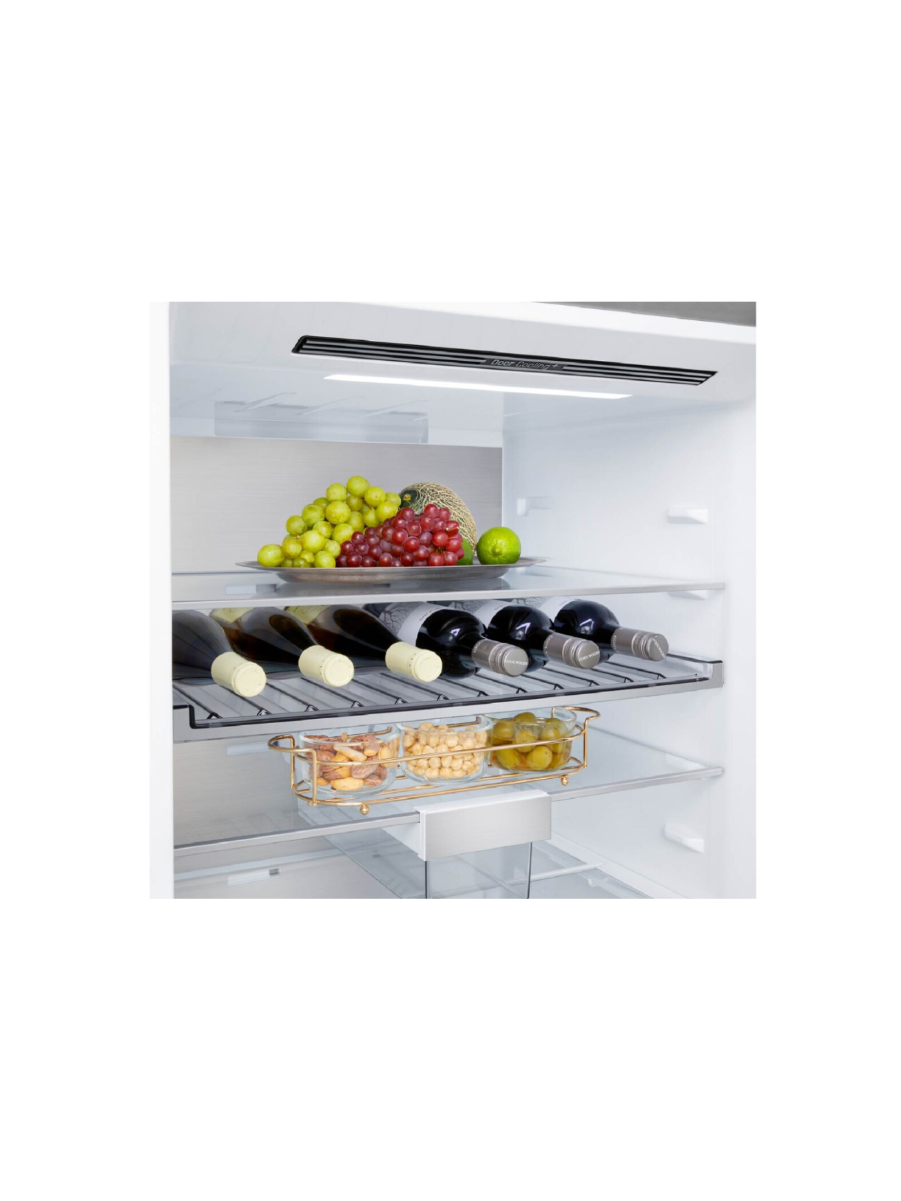 LG Refrigerator | GBBW726CPY | Energy efficiency class C | Free standing | Combi | Height 203 cm | Fridge net capacity 326 L | Freezer net capacity 139 L | Display | 33 dB | Prime Silver 8 LG Refrigerator | GBBW726CPY | Energy efficiency class C | Free standing | Combi | Height 203 cm | Fridge net capacity 326 L | Freezer net capacity 139 L | Display | 33 dB | Prime Silver 8