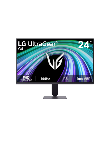 LG 24G411B-B | 24 " | IPS | FHD | 16:9 | 144 Hz | 1 ms | 1920 x 1080 pixels | 250 cd/m² | HDMI ports quantity 1 LG 24G411B-B | 24 " | IPS | FHD | 16:9 | 144 Hz | 1 ms | 1920 x 1080 pixels | 250 cd/m² | HDMI ports quantity 1