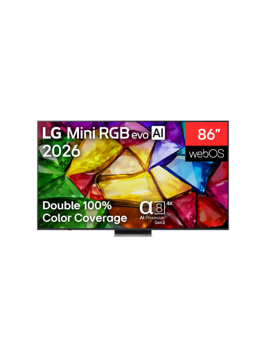 LG 86MRGB87B3B 86" (217 cm) 4K Mini RGB evo Smart TV | LG LG 86MRGB87B3B 86" (217 cm) 4K Mini RGB evo Smart TV | LG