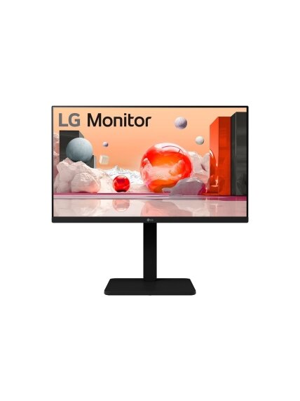LG | 24BA450-B | 24 " | IPS | FHD | 16:9 | 100 Hz | 5 ms | 1920 x 1080 pixels | 250 cd/m² | HDMI ports quantity 1 LG | 24BA450-B | 24 " | IPS | FHD | 16:9 | 100 Hz | 5 ms | 1920 x 1080 pixels | 250 cd/m² | HDMI ports quantity 1