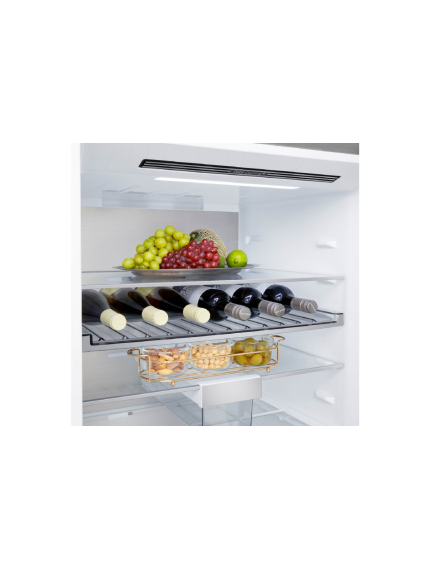 LG Refrigerator | GBBW726CPY | Energy efficiency class C | Free standing | Combi | Height 203 cm | Fridge net capacity 326 L | Freezer net capacity 139 L | Display | 33 dB | Prime Silver 8 LG Refrigerator | GBBW726CPY | Energy efficiency class C | Free standing | Combi | Height 203 cm | Fridge net capacity 326 L | Freezer net capacity 139 L | Display | 33 dB | Prime Silver 8
