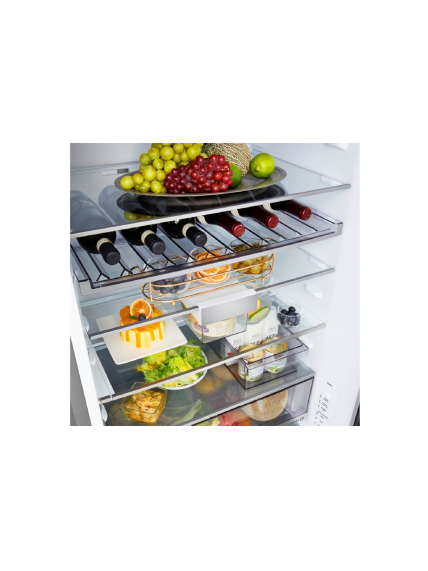 LG Refrigerator | GBBW726CPY | Energy efficiency class C | Free standing | Combi | Height 203 cm | Fridge net capacity 326 L | Freezer net capacity 139 L | Display | 33 dB | Prime Silver 10 LG Refrigerator | GBBW726CPY | Energy efficiency class C | Free standing | Combi | Height 203 cm | Fridge net capacity 326 L | Freezer net capacity 139 L | Display | 33 dB | Prime Silver 10