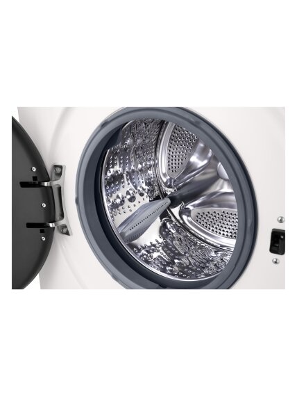 LG Washing machine | F4X1009NWB | Energy efficiency class A | Front loading | Washing capacity 9 kg | 1400 RPM | Depth 55 cm | Width 60 cm | Display | LED | Steam function | Direct drive | Wi-Fi | White 4 LG Washing machine | F4X1009NWB | Energy efficiency class A | Front loading | Washing capacity 9 kg | 1400 RPM | Depth 55 cm | Width 60 cm | Display | LED | Steam function | Direct drive | Wi-Fi | White 4