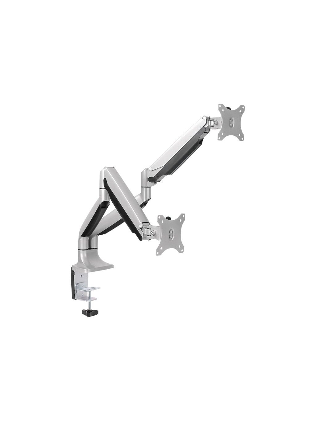 Logilink BP0043 Dual Monitor Desk mount, 13"-32",gas spring, aluminum | Logilink 2
