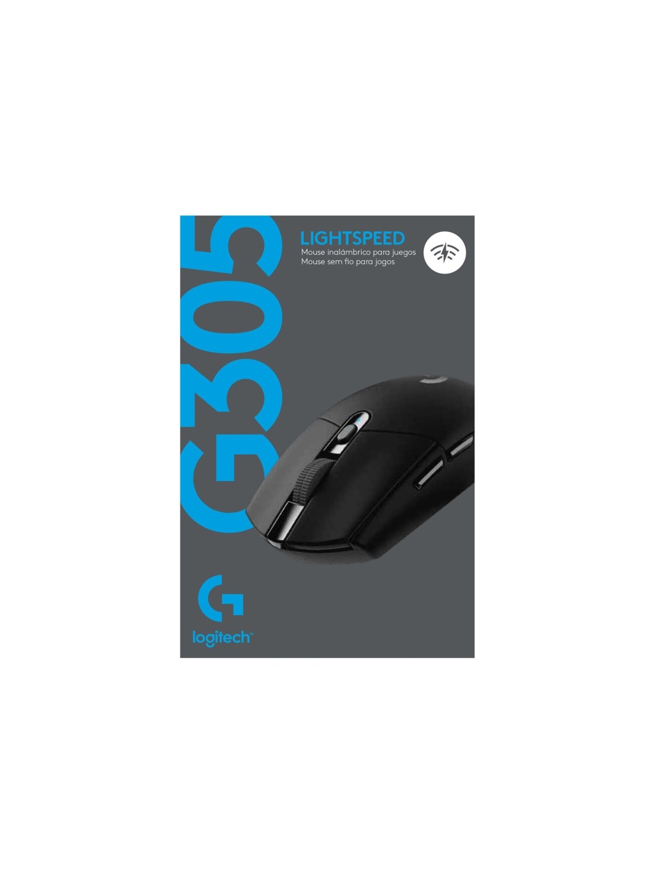 Logitech Mouse G305 black 910-005283 | Logitech 4