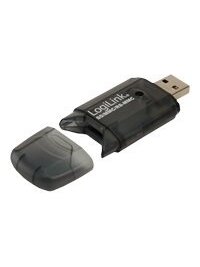 Logilink | Cardreader USB 2.0 Stick external for MMC, RS-MMC, SD and SD HC