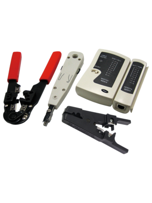 Logilink | Networking Tool Set with Bag, 4 parts