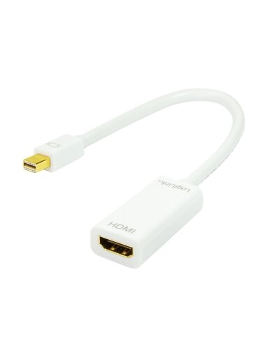 Logilink | Adapter Mini DisplayPort to HDMI with Audio: | Grey | Mini DisplayPort | HDMI A | 0.1 m Logilink | Adapter Mini DisplayPort to HDMI with Audio: | Grey | Mini DisplayPort | HDMI A | 0.1 m