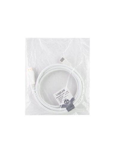 Logilink | Cable DisplayPort to HDMI | CV0055 | DP to HDMI | 2 m