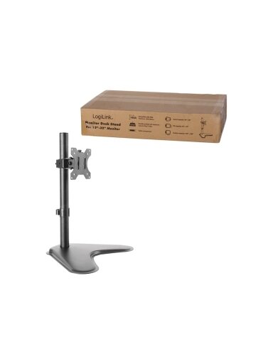 Logilink | Desk Mount | BP0044 | 13-32 " | Maximum weight (capacity) 8 kg | Black