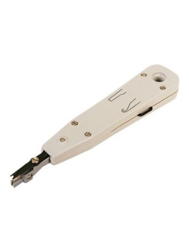Logilink | LSA Punch Down Tool | LSA Punch Down ToolSuitable for on-wall and in-wall wallplatesCutting of the extending cable end in one stepAccording to the standard EIA/TIA 568 BFor Network, DSL and ISDNEasy to useWith self-tapping contacts