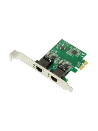 Logilink PC0075, 2-port Gigabit PCI Express network card | Logilink | 2 x Gigabit Lan (RJ 45) | PCIe Logilink PC0075, 2-port Gigabit PCI Express network card | Logilink | 2 x Gigabit Lan (RJ 45) | PCIe