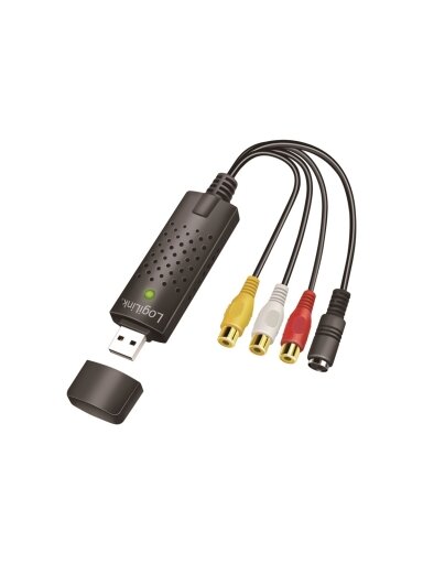 Logilink | USB 2.0 A/V grabber, USB-A/M to 3x RCA + Mini-DIN 5/F, Windows 11 | VG0030A Logilink | USB 2.0 A/V grabber, USB-A/M to 3x RCA + Mini-DIN 5/F, Windows 11 | VG0030A