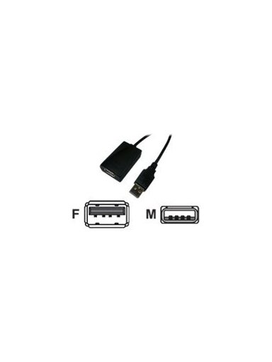 Logilink | USB 2.0 repeater 5m | USB-A to USB-A USB A male | USB A female
