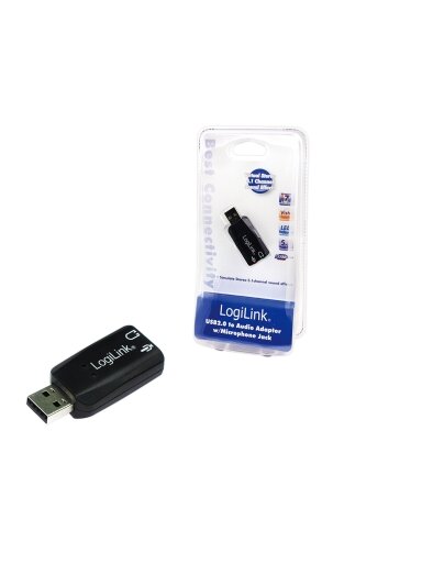 Logilink | USB Audio adapter, 5.1 sound effect