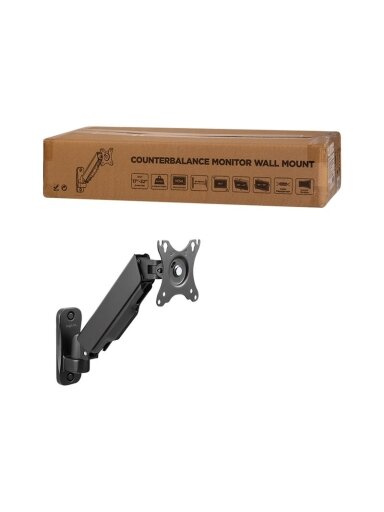 Logilink | Wall mount | Tilt, swivel, rotate | 17-32 " | Maximum weight (capacity) 9 kg | Black