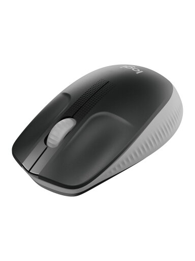 Logitech | Full size Mouse | M190 | Wireless | USB | Mid Grey