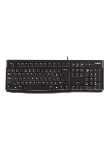 LOGITECH K120 Corded Keyboard black USB (US) | Logitech