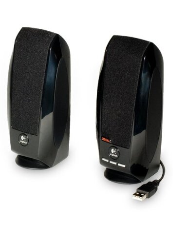 Logitech | LGT-S150 | Total RMS power: 1.2 watts RMS (0.6 watts per satellite) ; W | Black | 2.0 Stereo Speakers