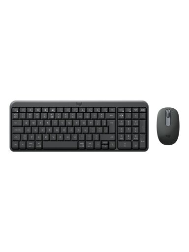 Logitech MK250 | Keyboard and Mouse Set | Wireless | Mouse included | Batteries included | Bluetooth | US International | Graphite Logitech MK250 | Keyboard and Mouse Set | Wireless | Mouse included | Batteries included | Bluetooth | US International | Graphite