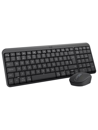 Logitech MK250 | Keyboard and Mouse Set | Wireless | Mouse included | Batteries included | Bluetooth | US International | Graphite Logitech MK250 | Keyboard and Mouse Set | Wireless | Mouse included | Batteries included | Bluetooth | US International | Graphite